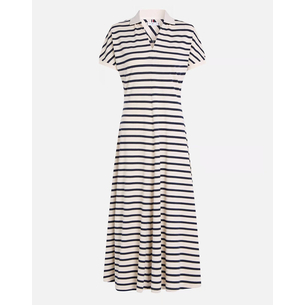 Product TOMMY HILFIGER LYOCELL OPEN-NK MIDI DRESS base image