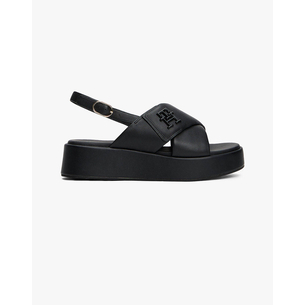 Product TOMMY HILFIGER TH LOGO HW PADDED LEATHER SANDAL base image