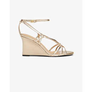 Product TOMMY HILFIGER METAL LEATHER KNOTS WEDGE SANDAL base image