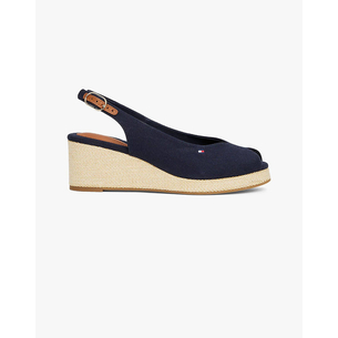 Product TOMMY HILFIGER FLAG MID WEDGE ESPAD SLINGBACK base image