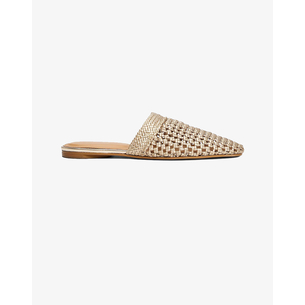 Product TOMMY HILFIGER CROCHET METALLIC LEATHER MULE base image