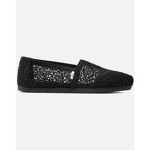 Product TOMS BLK MOROCCAN CROCHET WM ALPR ESP base image