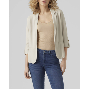Product VERO MODA VMJESMILO 3/4 LOOSE BLAZER WVN GA NOOS base image