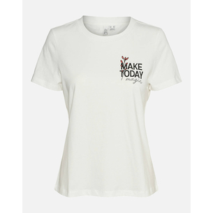 Product VERO MODA VMVIVA S/S O-NECK T-SHIRT JRS BTQ GA base image
