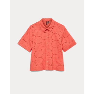 Product VERO MODA VMHAY NEW SS SHIRT WVN base image