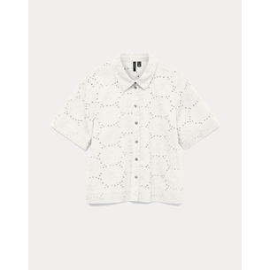Product VERO MODA VMHAY NEW SS SHIRT WVN base image