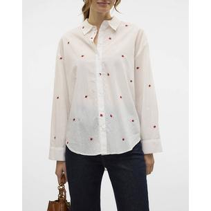 Product VERO MODA VMODONA LS SHIRT WVN base image