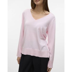 Product VERO MODA VMSILJE LS V-NECK PULLOVER GA NOOS base image
