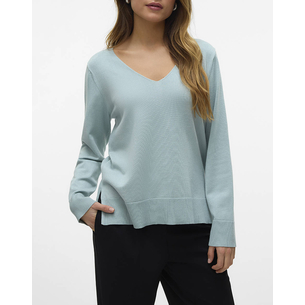 Product VERO MODA VMSILJE LS V-NECK PULLOVER GA NOOS base image