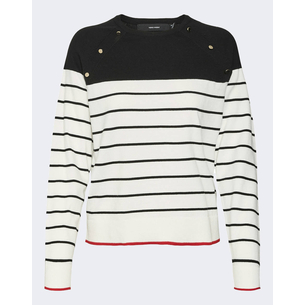 Product VERO MODA VMALMA LS O-NECK RAGLAN PULLOVER BOO base image