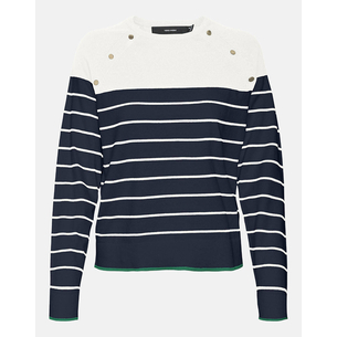 Product VERO MODA VMALMA LS O-NECK RAGLAN PULLOVER BOO base image