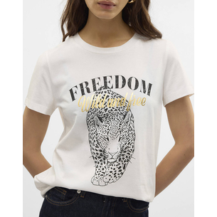 Product VERO MODA VMVASTA S/S O-NECK T-SHIRT JRS BTQ GA base image