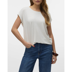 Product VERO MODA VMLAVA GLITTER SS TOP STRIPE GA JRS NOOS base image