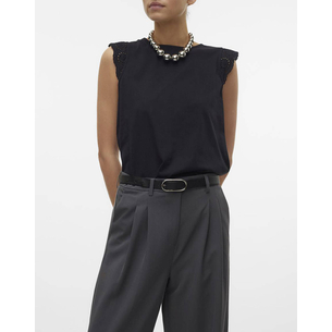 Product VERO MODA VMEMILY SL GATHERING TOP JRS NOOS base image