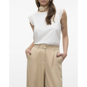 Product VERO MODA VMEMILY SL GATHERING TOP JRS NOOS base image