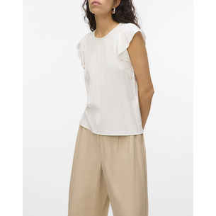 Product VERO MODA VMBELLA SS LACE TOP WVN GA NOOS base image