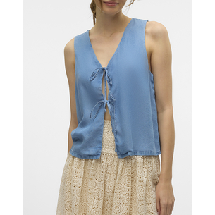 Product VERO MODA VMFLEUR SL STRING 2WAY TENCEL TOP GA base image