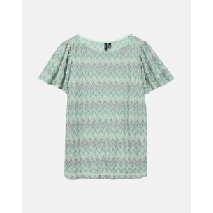 Product VERO MODA VMDICTE SS BOAT NECK TOP JRS GA VO base image