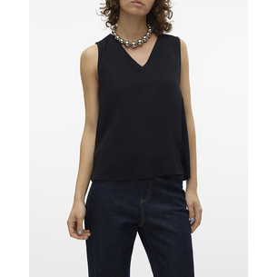 Product VERO MODA VMEASY JOY S/L V-NECK TOP WVN GA base image