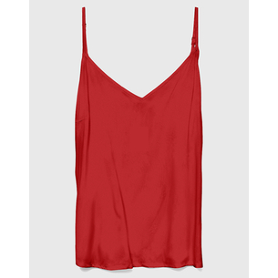 Product VERO MODA VMEASY JOY V-NECK SINGLET WVN GA base image