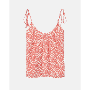 Product VERO MODA VMDANA SINGLET TOP WVN BTQ GA base image