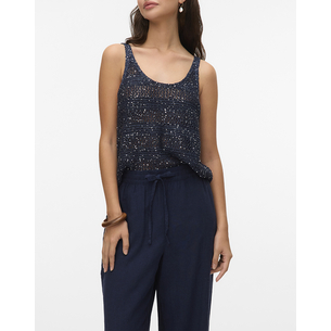 Product VERO MODA VMLEILANI STRIPE SL U-NECK TOP base image