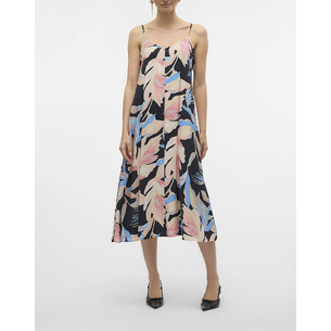 Product VERO MODA VMJOSIE CALF SINGLET DRESS WVN GA base image