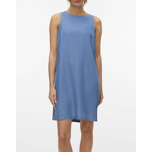 Product VERO MODA VMFLEUR SL SHORT TENCEL DRESS GA base image