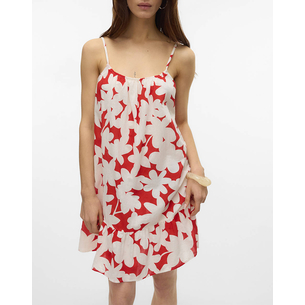 Product VERO MODA VMDICTHE SHORT SINGLET DRESS WVN GA base image
