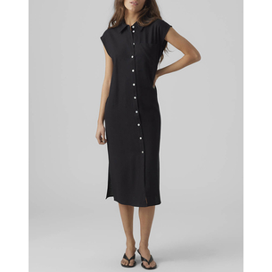 Product VERO MODA VMMYMILO SL CALF SHIRT DRESS WVN GA base image