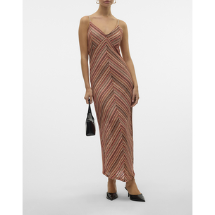 Product VERO MODA VMDEMI STRIPE 78 SINGLET DRESS JRS GA VO base image