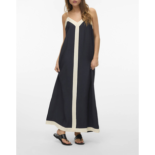 Product VERO MODA VMDENISE SINGLET ANKLE DRESS WVN BTQ GA base image