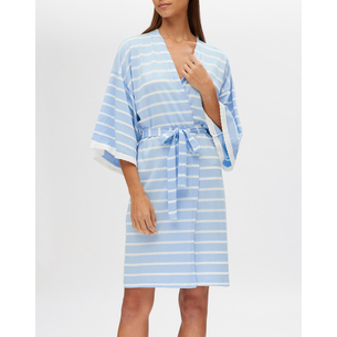 Product MINERVA ROBE WOM.S/J JACQUARD STRIPED base image
