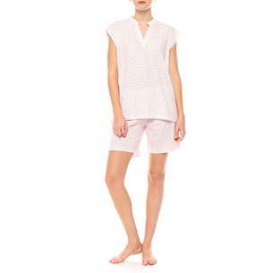 Product PINK LABEL PYJAMA SHORTS PINK DAISY base image