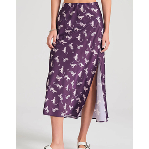 Product FUNKY BUDDHA Γυναικεία Φούστα Μίντι base image