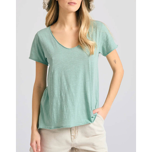 Product FUNKY BUDDHA Women's Basic Short Sleeve Blouse base image