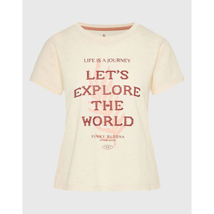 Product FUNKY BUDDHA Women's Short Sleeve T-Shirt With Print base image
