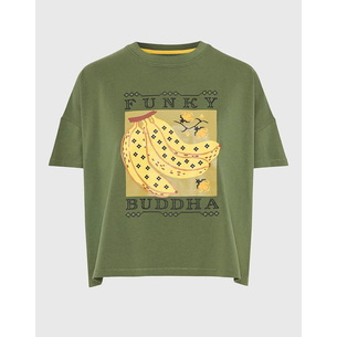Product FUNKY BUDDHA Women's Short Sleeve T-Shirt With Print base image