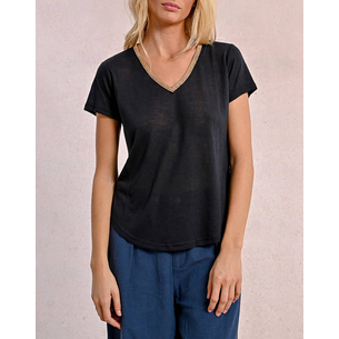 Product MOLLY BRACKEN LADIES KNITTED TEE base image
