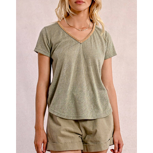 Product MOLLY BRACKEN LADIES KNITTED TEE base image