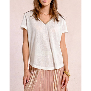 Product MOLLY BRACKEN LADIES KNITTED TEE base image