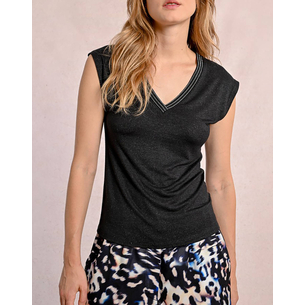 Product MOLLY BRACKEN LADIES KNITTED TEE base image