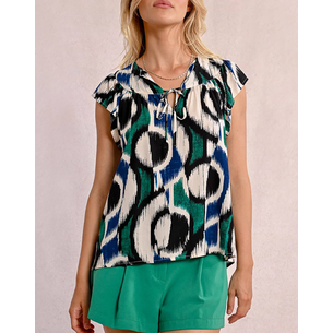 Product MOLLY BRACKEN LADIES WOVEN TOP base image
