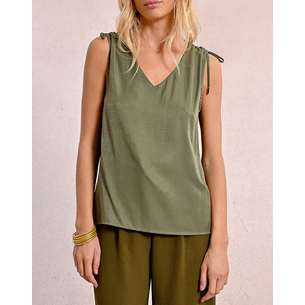 Product MOLLY BRACKEN LADIES WOVEN TOP base image