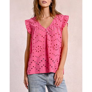 Product MOLLY BRACKEN LADIES WOVEN TOP base image