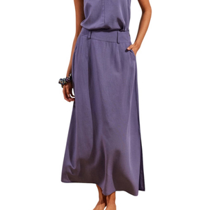 Product NAMASTE SKIRT 25%LINEN-75%RAY ZINEB_1 base image
