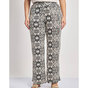 Product PARABITA Παντελόνι εμπριμέ boho μπατίκ σούπερ ζέρσεϊ base image