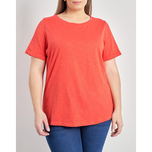 Product PARABITA Basic short-sleeved cotton shirt with lapels base image