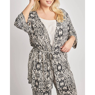 Product PARABITA Κιμονό εμπριμέ boho μπατίκ σούπερ ζέρσεϊ base image