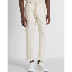 Product ANTONY MORATO MMTR00748FA800126 MIN OF 6 TROUSERS NEIL REGULAR FIT IN TWILL LINEN VISCOSE BLEND FABRIC ΠΑΝΤΕΛΟΝΙ ΑΝΔΡΙΚΟ base image